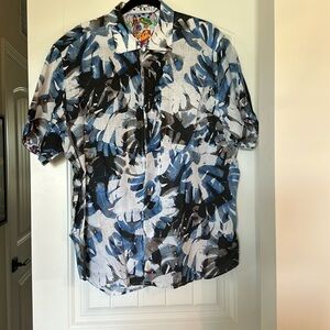 Robert Graham short sleeve, 3X.